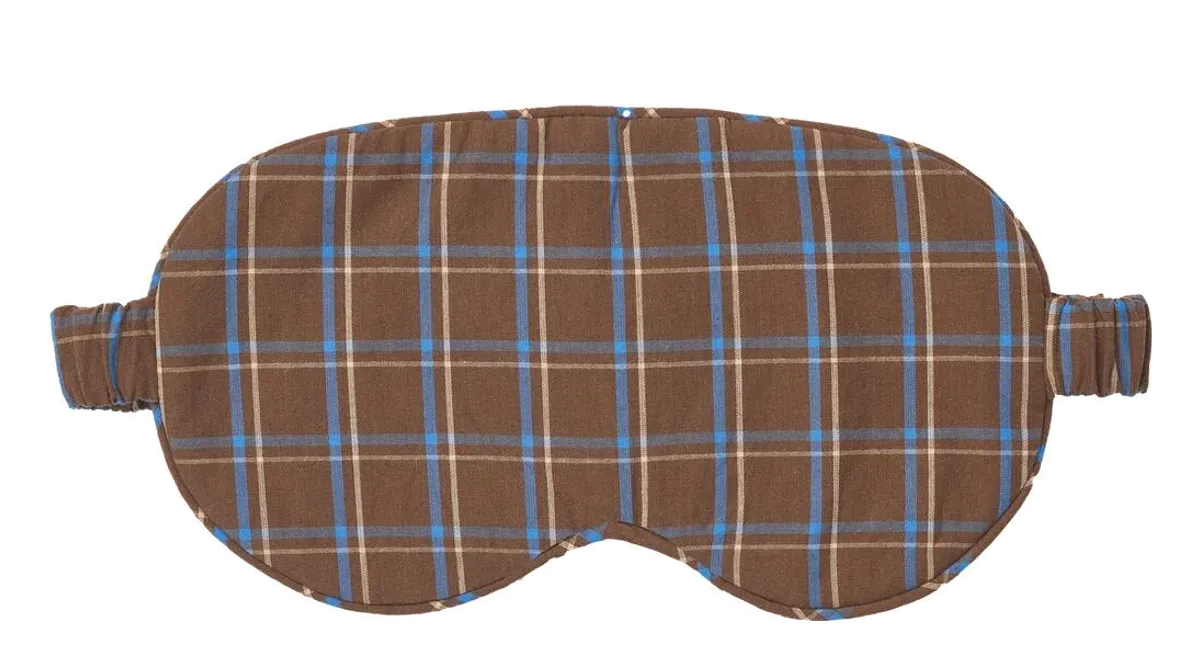 Selma sovemaske Chestnut fra Bahne, brun