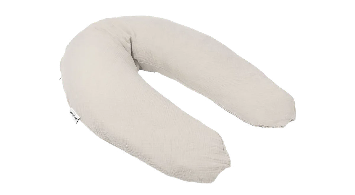 Doomoo Graviditets-/Ammepude Comfy Big Tetra Almond fra Kids-world, beige