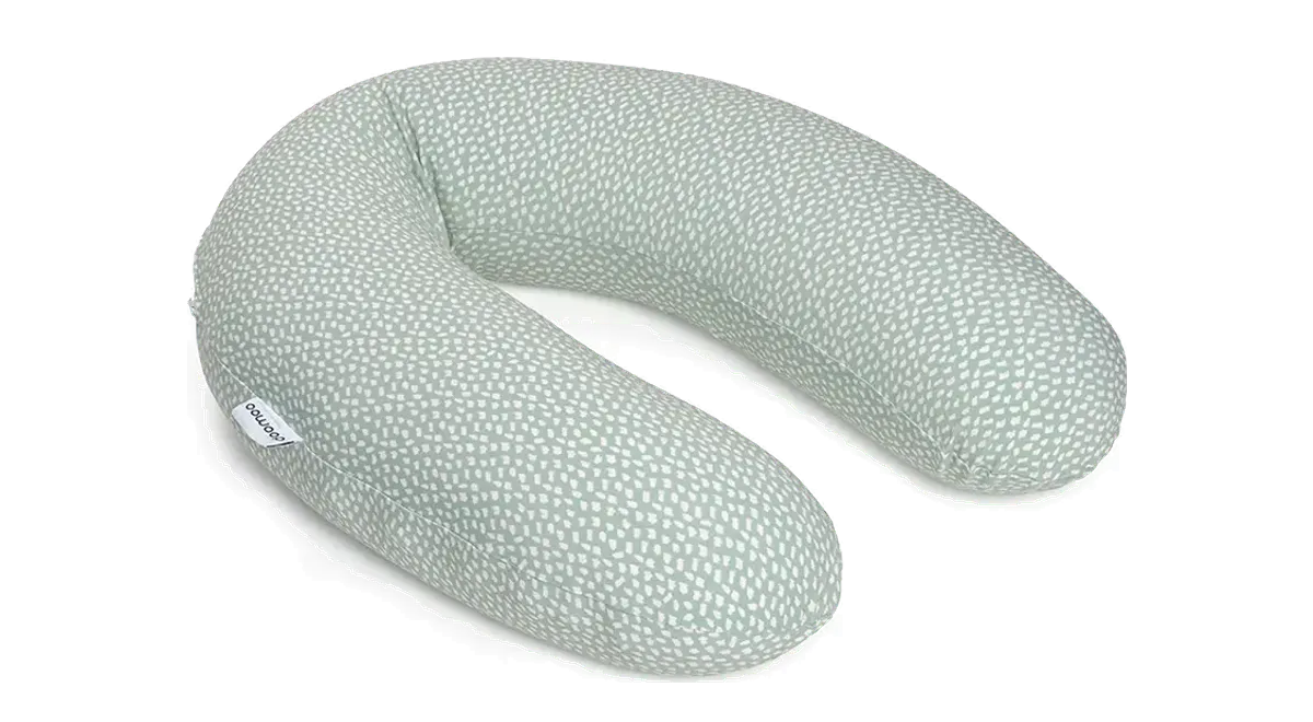Amme- og graviditetspude kaki fra BabySam, grøn