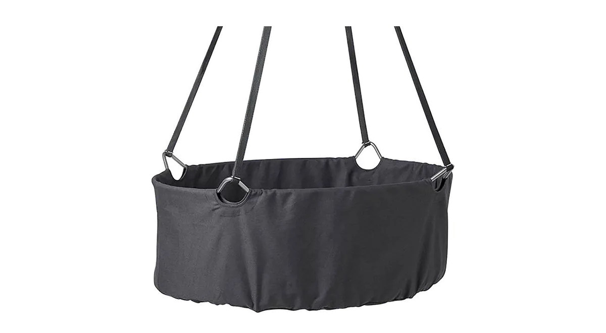 Leander Classic Vugge m. Madras x30 cm fra Kids-world, grå