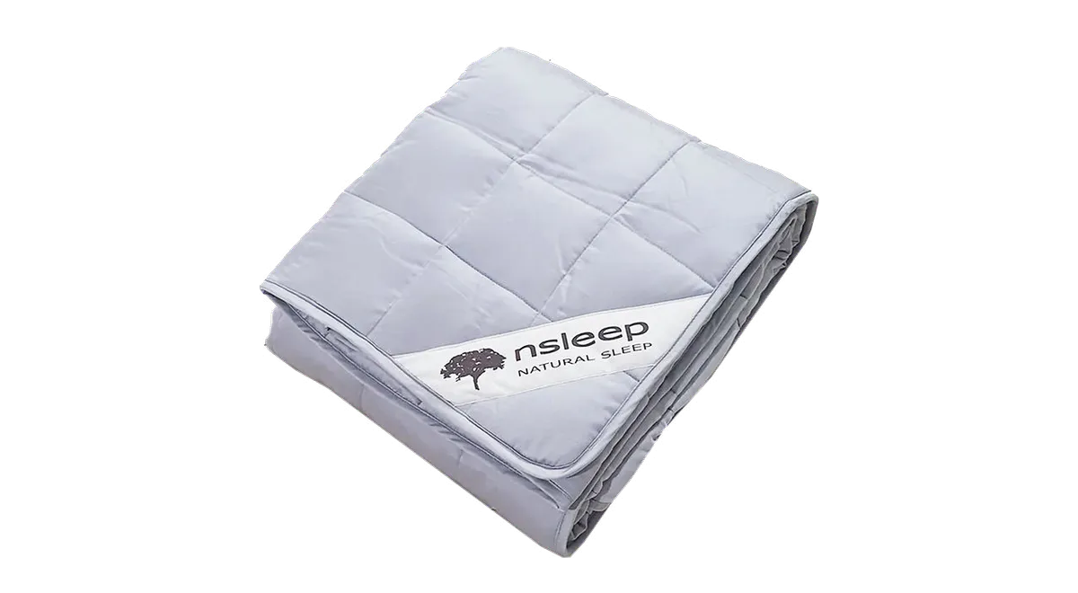 Nsleep Tyngdedyne Tencel 3,5 kg fra Kids-world, grå