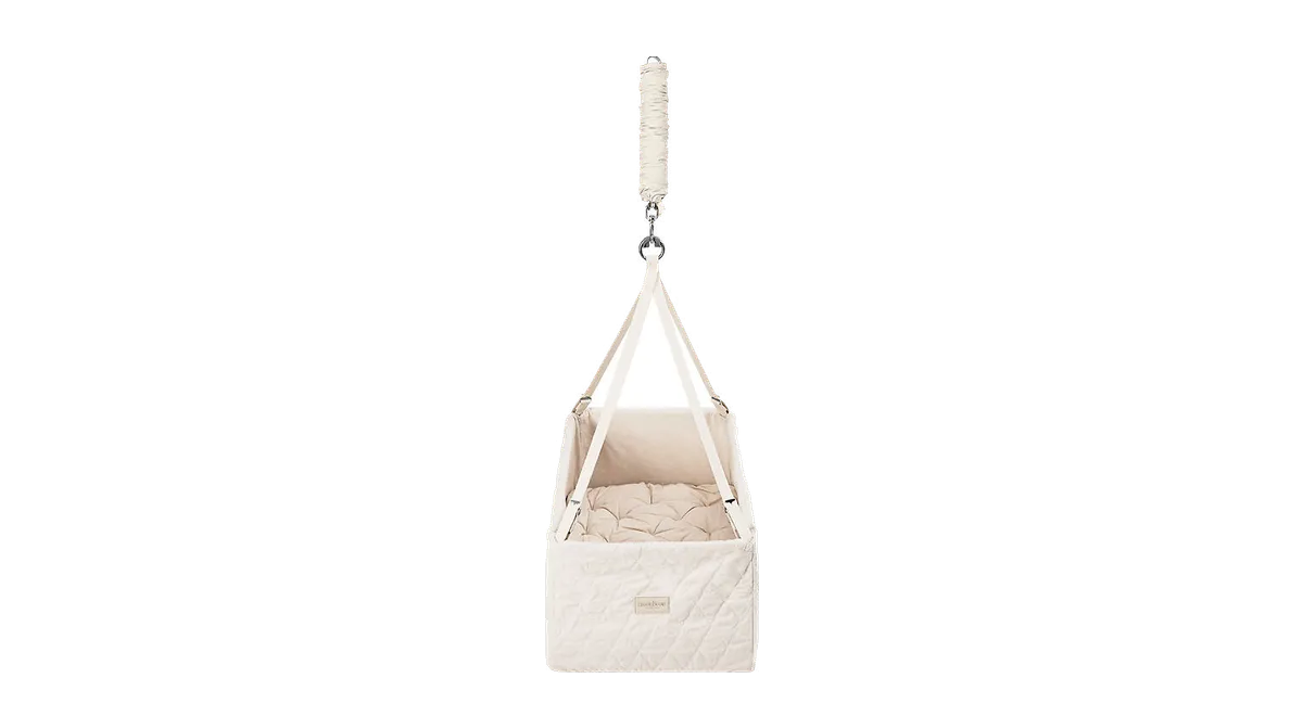 Moonboon Vugge x30 cm Nature fra Kids-world, beige/hvid