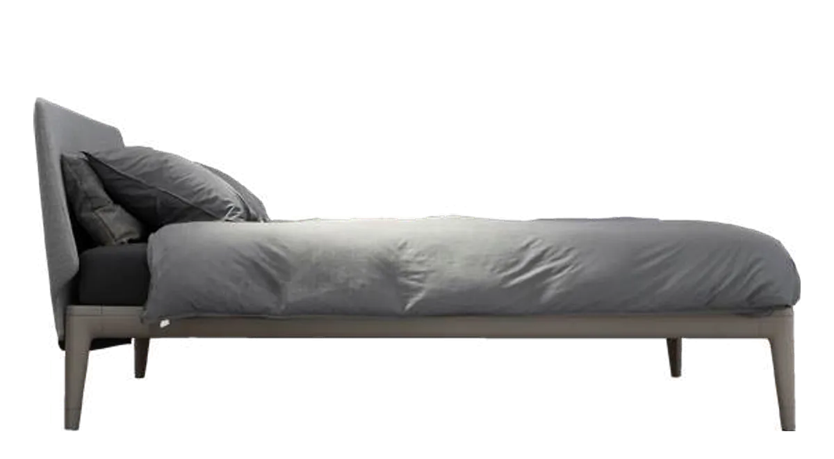 Auping Essential sengeramme Warm grey høj fra Erling Christensen Møbler