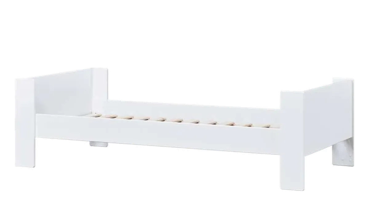 Hoppekids PURE Juniorseng fra Loukrudt, hvid