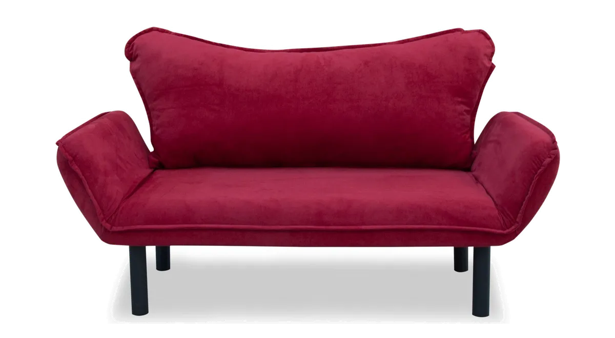 NORDVÄRK Chatto 2 pers. sovesofa rødbrun polyester og plast fra Boboonline.dk, brun