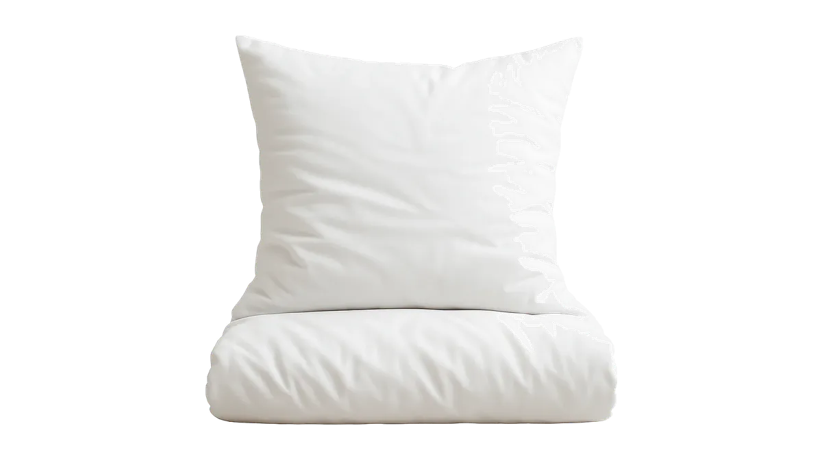 Percale sengetøj fra Bahne, blå
