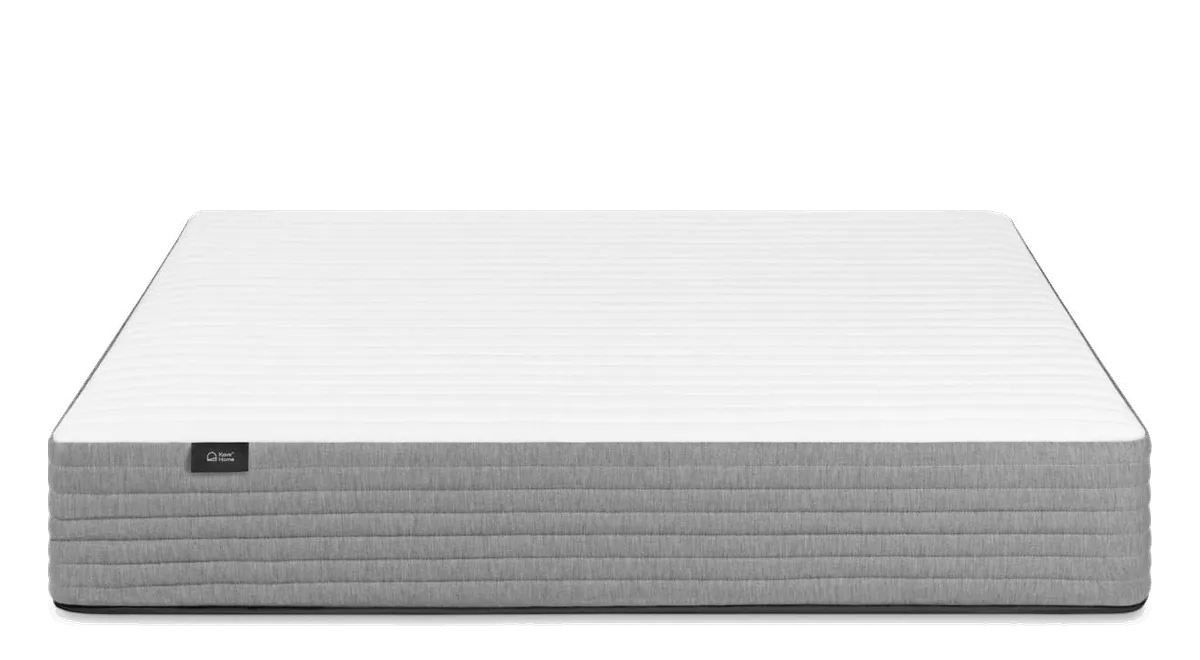 KAVE HOME Juno Pocket springmadras hvid stof fra Boboonline.dk