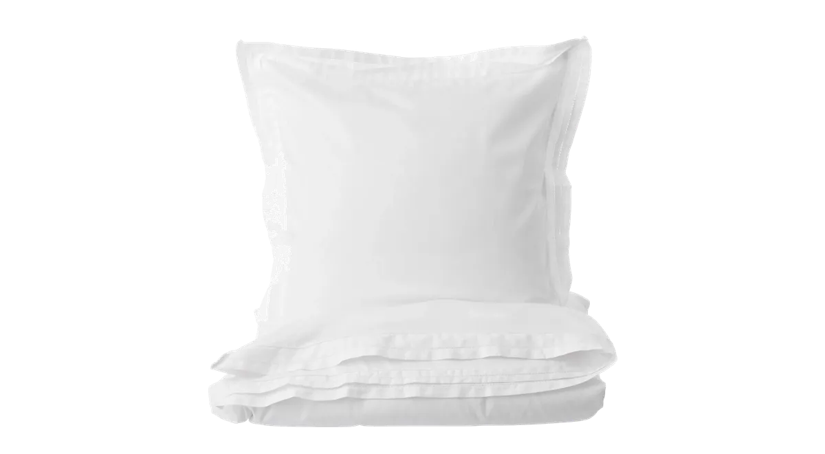 Broderi anglaise sengesæt fra Bahne, beige