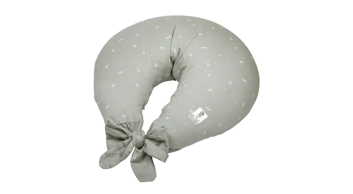 Müsli Cosmos Kapok Hug Ammepude fra BabySam, green/cream