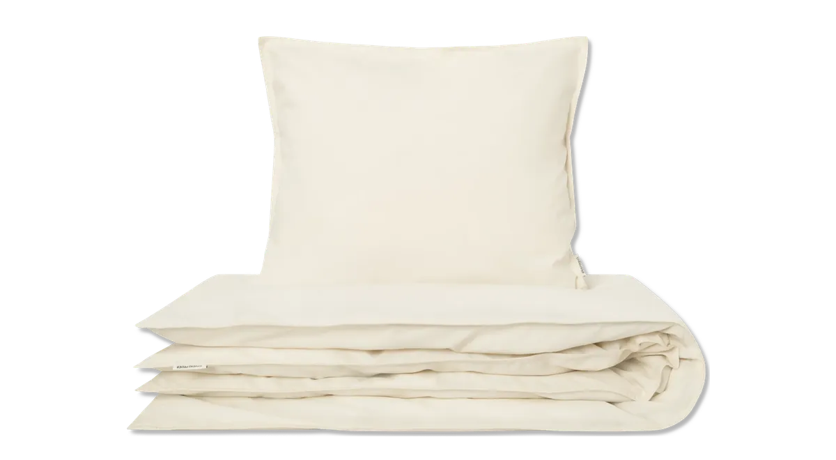 Percale sengesæt fra Bahne, blå