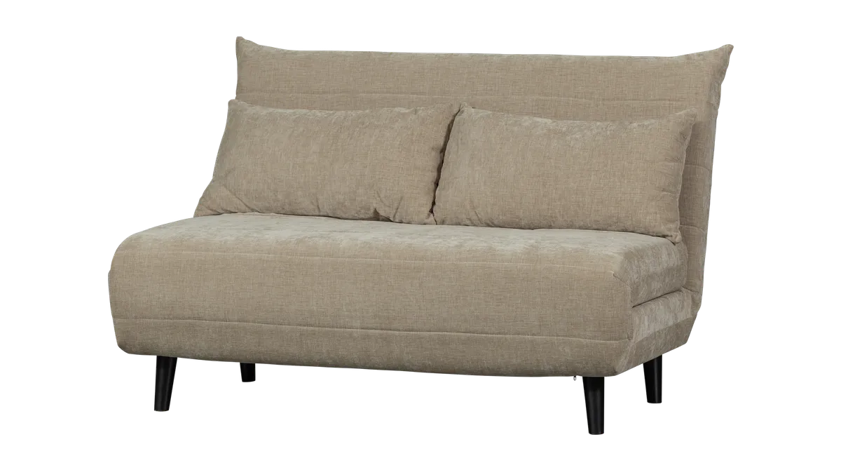 WOOOD Xem 1 pers. sovesofa natur fløjl stof fra Boboonline.dk, natur