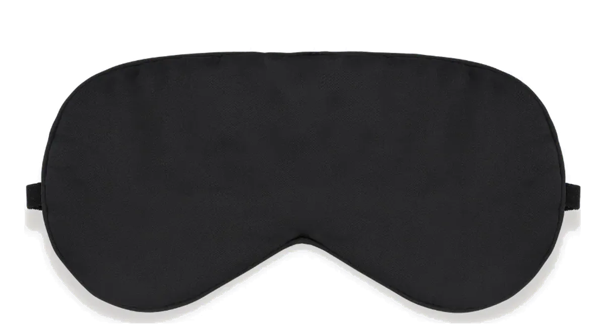 Bambus sovemaske fra Wonder Living, black