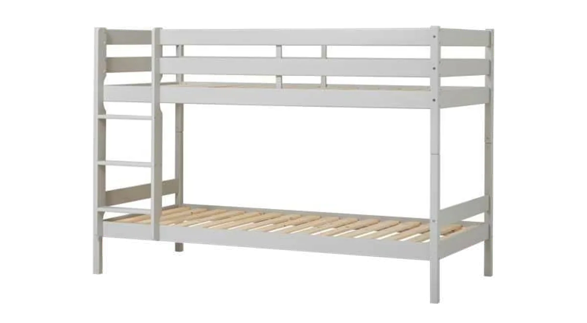 Hoppekids ECO Comfort køjeseng Dove Grey Dove grey fra Erling Christensen Møbler