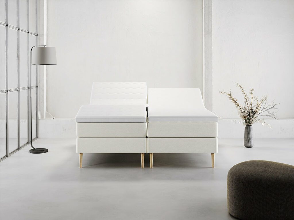 Køb Stockholm Boxelevation (Sand) – 160×200