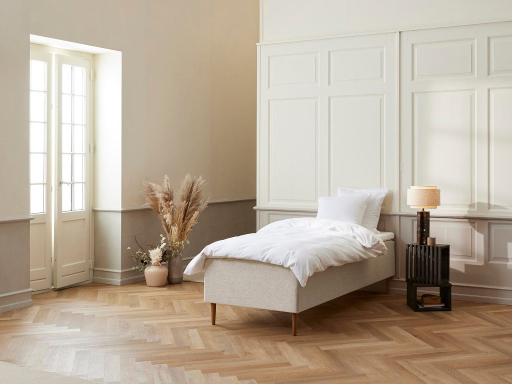 Køb Fabrikkens – Luksus Boxmadras (Sand) 80×200 cm.