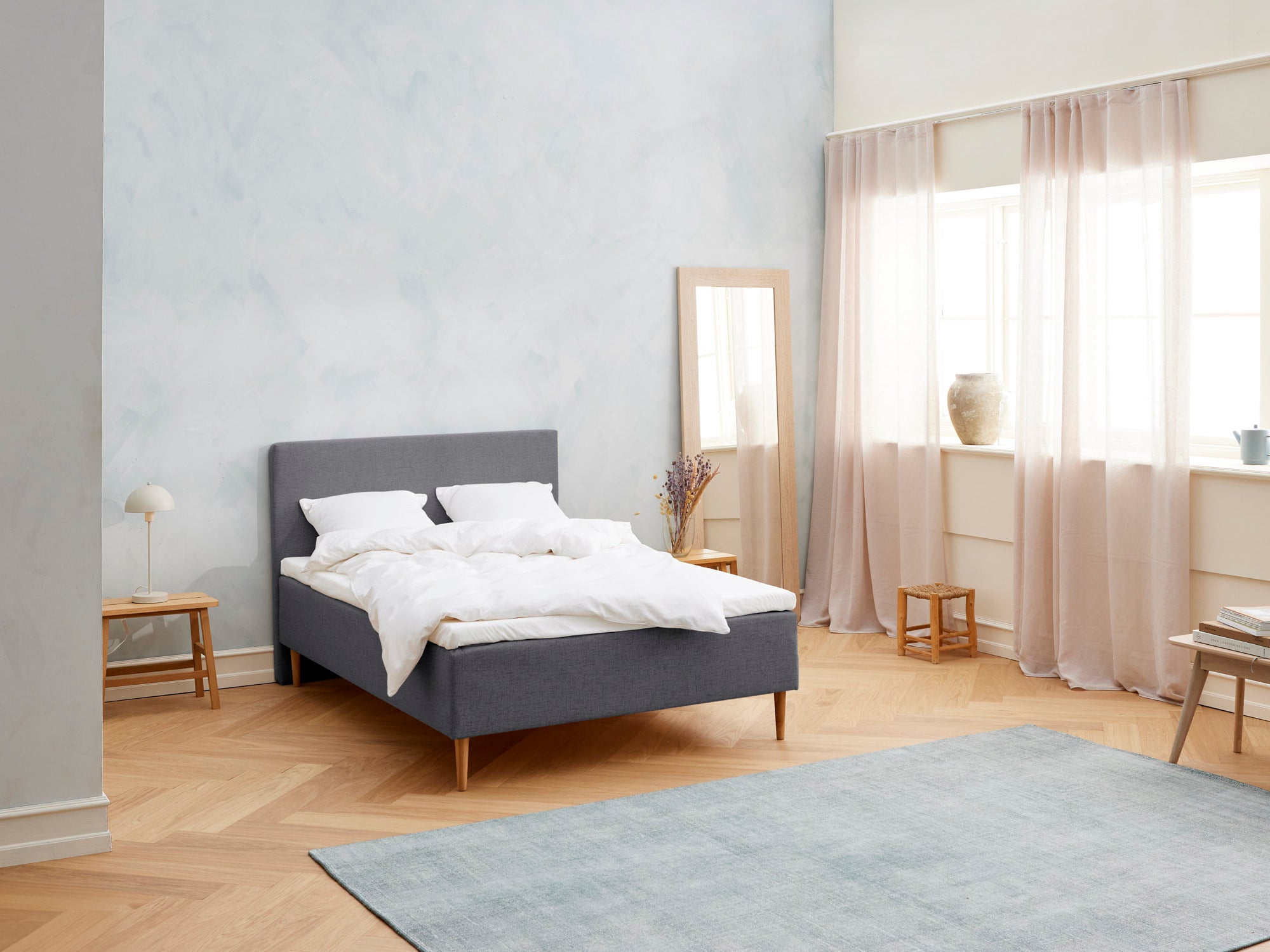 Køb Fabrikkens – Kølende | Boxmadras (Antracit) 140×200 cm.